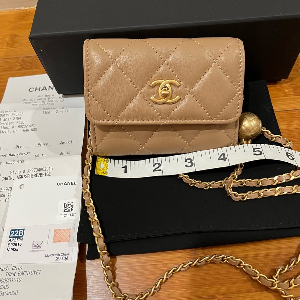 Chanel Clutch with Chain